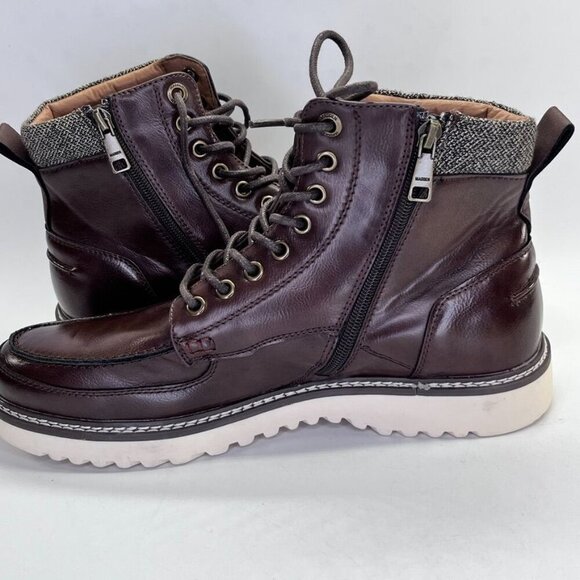 Steve Madden Mens Everest Rugged Dress Boot Size 10 Rugged Urban Lug Sole - Picture 6 of 16